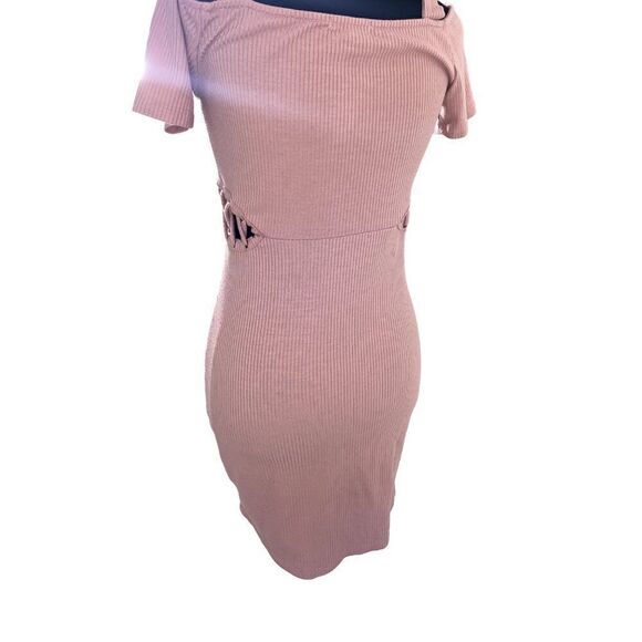 Women's Mauve Mid-length Dress Size Medium - DSST-TM0624-2 - Picture 5 of 7